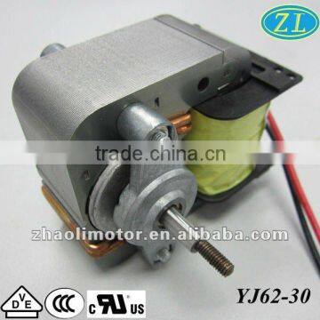 Best water pump motor Small powerful motors YJ62-30:50/60hz electric motor