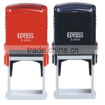 Square 40mm Epress New Speed inked Stamp, Custom Rubber Stamp, Self-Inking Stamp