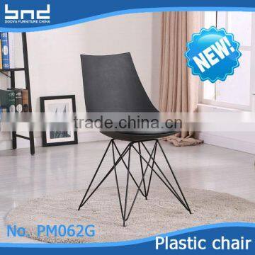 Newly design ergonmic restaurant furniture cushion emes DSW chair PM062G