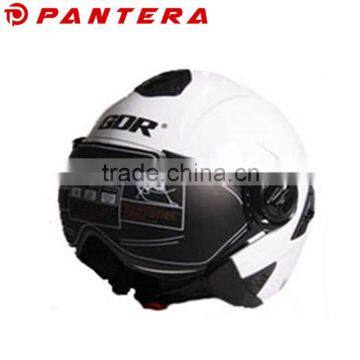 White ECE Motorcycle Helmet With Bluetooth photo-3