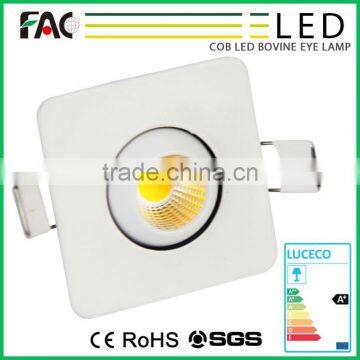 Trending products adjustable cob square ceiling spotlights