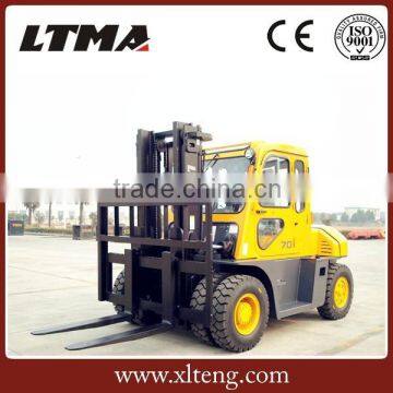 LTMA 7 ton diesel forklift compare with heli 7 ton diesel forklift