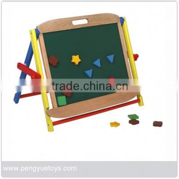 PY1001 children black and white writing board wooden toy manufacture,educational toys in China