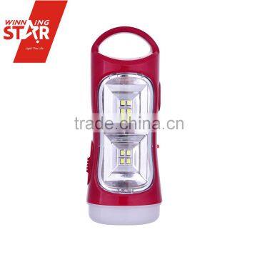 ABS high brightness LED torch Led rechargeable emergency solar torch/flashlight