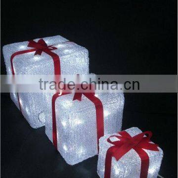 christmas gift box LED lights(MOQ: 100PCS GS/CE)