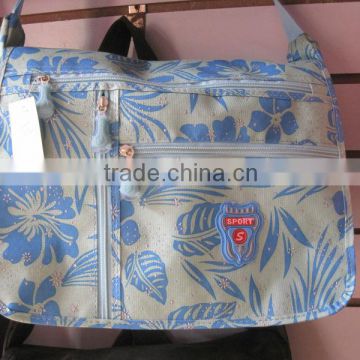 600D flora simple shoulder bag