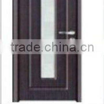 Red PVC Glass Door