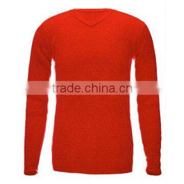 Classical Mens V-Neck Cashmere Sweater Wholesale photo-2