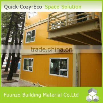 Prefab Energy Saving 2 Storey House Design for Office