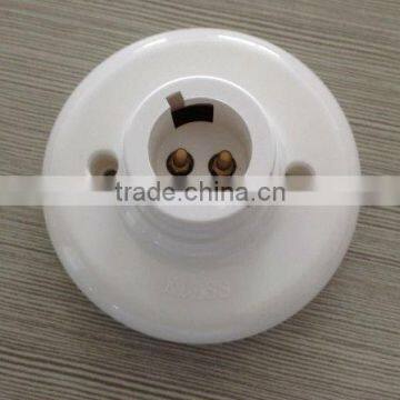 B22 screw shell lampholder PC Materials copper inside