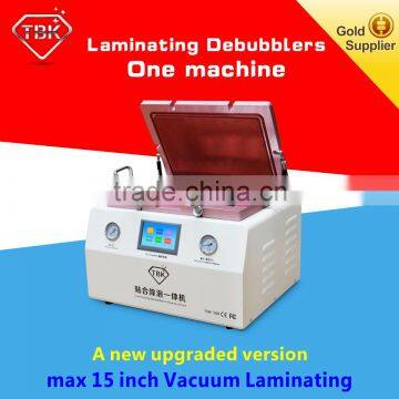 TBK 2016 Newest OCA Adhesive for 15 inch Screens Vacuum OCA Lamination Machine for iPhone