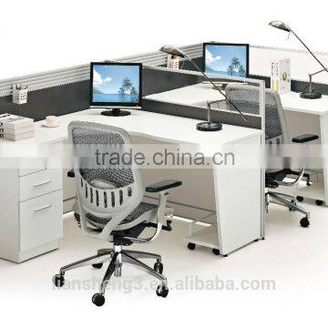 Melamine Laminated Series Modular Office Workstation photo-2