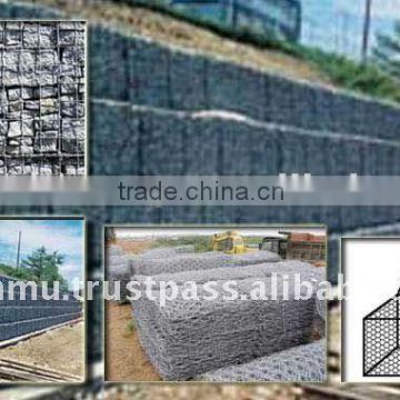 PVC Coated Gabion Baskets