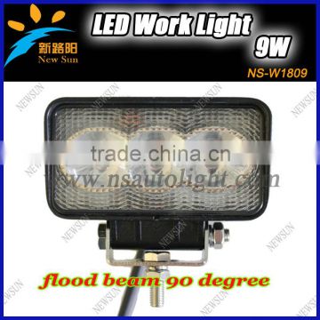 Vehicle Accessory Off Road Working Lights,9w Led Work Light For Trucks,9w Led Work Light