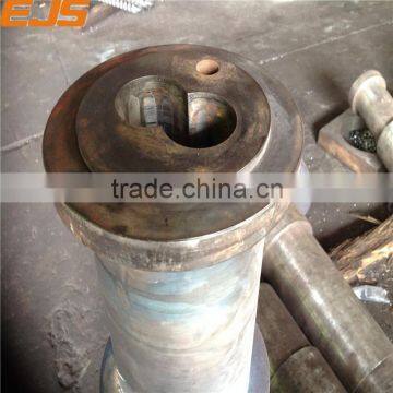 bimetallic single and twin mixing quenching screw and barrel