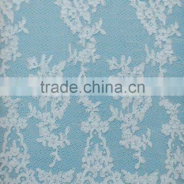 eco-friendly Bridal Mesh Fabric Ivory