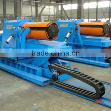 hydraulic uncoiler for loading steel coil