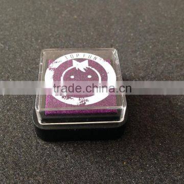 Hot Sell 3*3 Purple Plastic Ink Pad photo-2