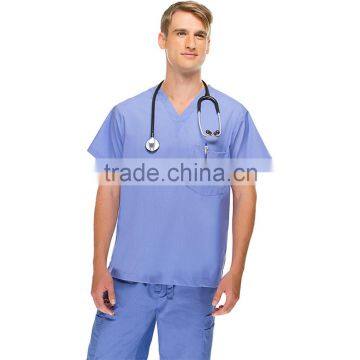 2016 New Style Medical Scrubs Wholesale/nursing Uniform Medical Uniform Scrubs Cheap/OEM Scrub Suits Tops & Pants Manufacturer photo-4