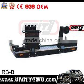 Wholesale 4x4 rear car bumper for Safari With Mounting Bracket and Jerry Can