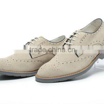 High Class Height Increasing Suede Leather Soccer Shoe/shoes on Sale/mens Italian Shoes photo-5