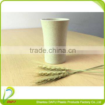 wholesale china colorful wheat straw biodegradable plastic coffee cup