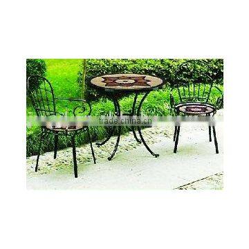 mosaic garden furniture