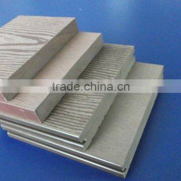 Vinyl Wood Plastic Composite Solid Decking Outdoor