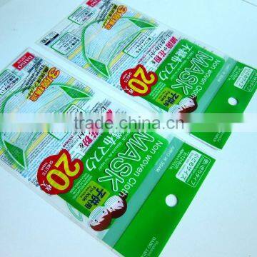 Custom printed clear self adhesive seal plastic bags