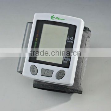 Wrist type CE Blood pressure monitor