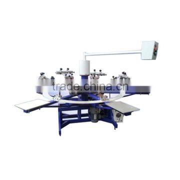 Factory supply 6-color automatic screen printing machine