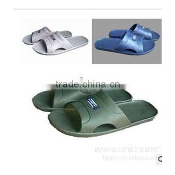 2015 new mold eva injection men bedroom plastic slippers wholesale