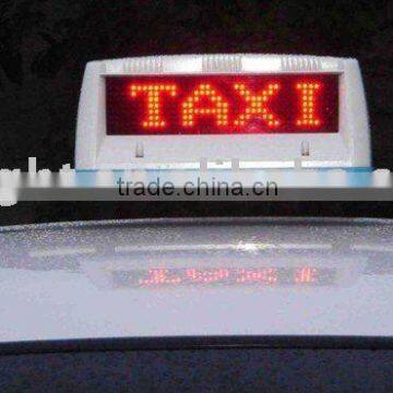 Taxi LED display