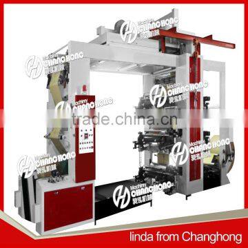 6 Color Pp woven Fabric Flexographic Printing Machine