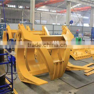 Professional Sale Customized SDLG Log Fork/Log Grapple, 5Ton Wheel loader Log Grapple Code:1690100208/1690100175 for sale