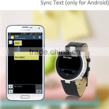 New Design Bluetooth Round Shape Android S365 Man Watch Support Multi-languages photo-5