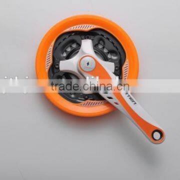 IISP396P8 colourful chainwheel plastic-coated steel 24T/34T/42T chainwheel bicycle