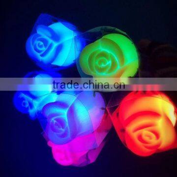 Manufacturer Supply LED Rose Flower Artificial Flower Mini Bouquet photo-2