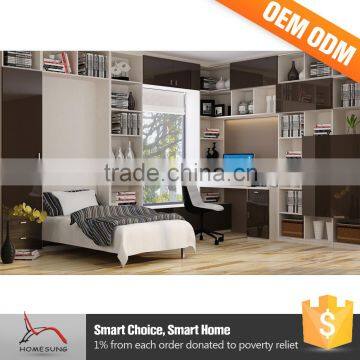 Turkey Furniture Classic Bedroom Children Bookcase With Study Table