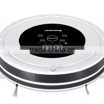 Floor Mop Robotic Robot Vacuum Cleaner for Home, Sensor, Remote Control Self Charge Robot