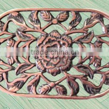 Flower Shape Cast Iron Trivets
