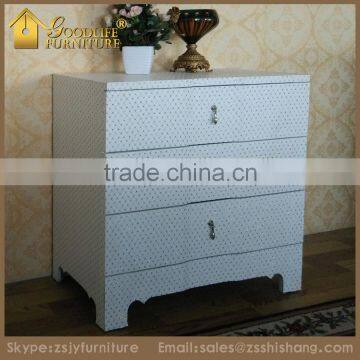 Modern Style Side Chest of 3--Drawers