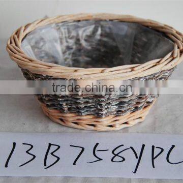 natural willow garden basekt; round&oval