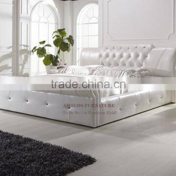 Furniture baroque bedroom bed wooden furniture design