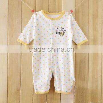2016 Wholesale Pure Soft Cotton Baby Romper Clothes Infrant Rompers