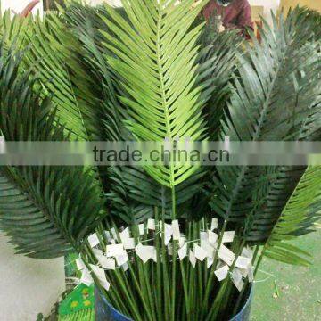 artificial silk tropical leaves