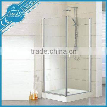 Professional aluminium profile square shower enclosure