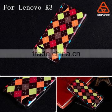 Guangzhou low price china mobile for lenovo k3 drawing case ,PC case made of China for lenovo k3 cover