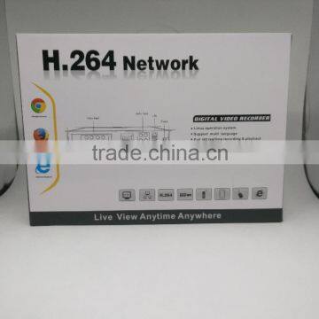H.265 16ch Nvr 5 in 1 Hybrid DVR 2*USB Port