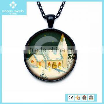 Wholesale Charm Lovely Snow Night Pendant Maker Online